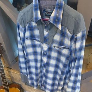 Fender XL men’s long sleeve button up shirt